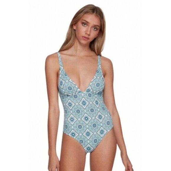 Billabong Other - Billabong BNWT Medina One Piece Women's Swimsuit Size 10 Blue RRP $129